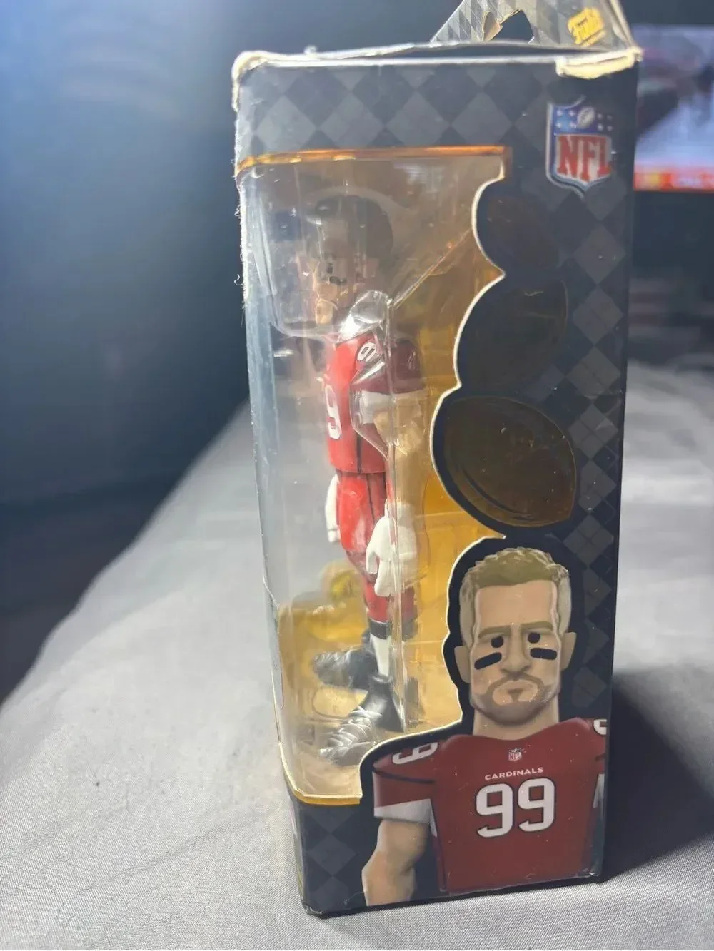 New Funko J.J. Watt #99 Red Football Figure in Box